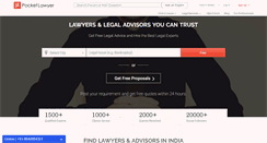 Desktop Screenshot of pocketlawyer.com